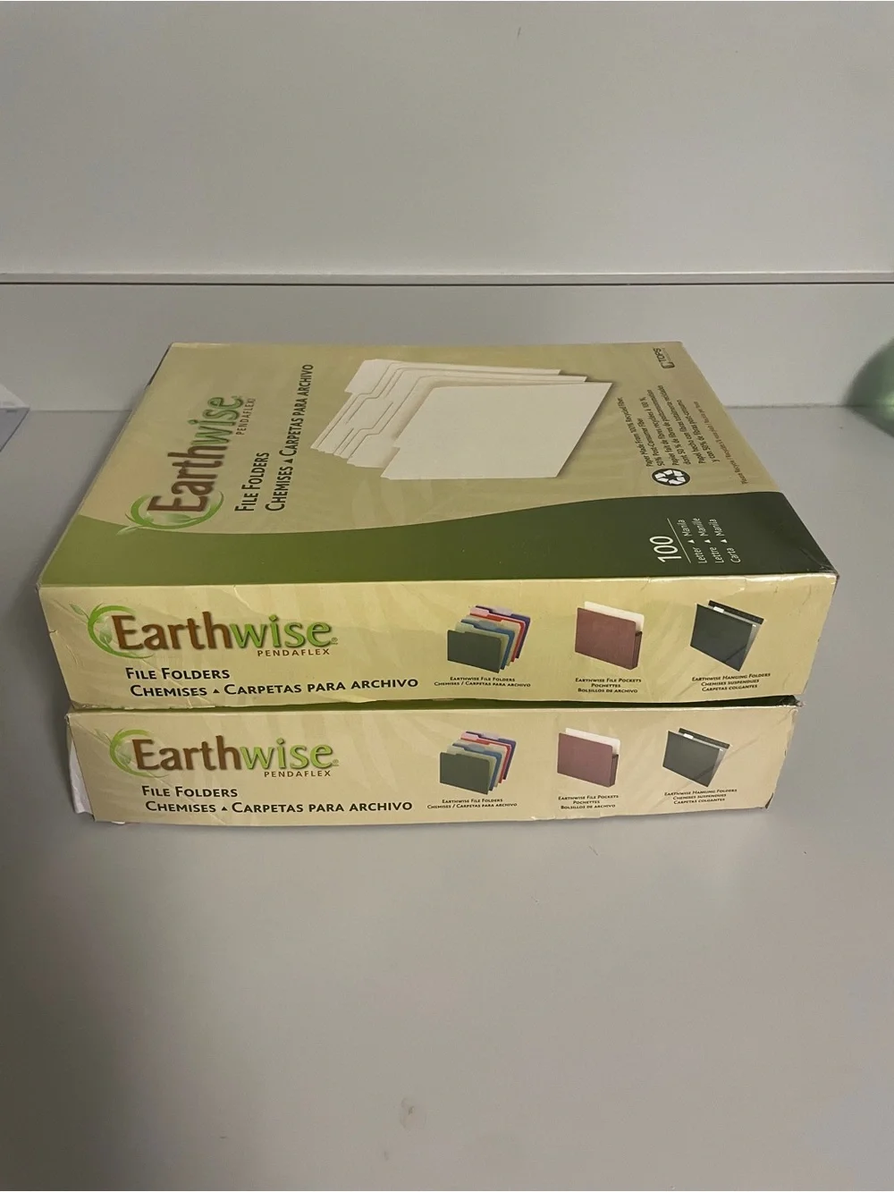 📁 Pendaflex Manila File Folders, Letter Size, 2 Boxes of 100, 3 Top Tabs 📁